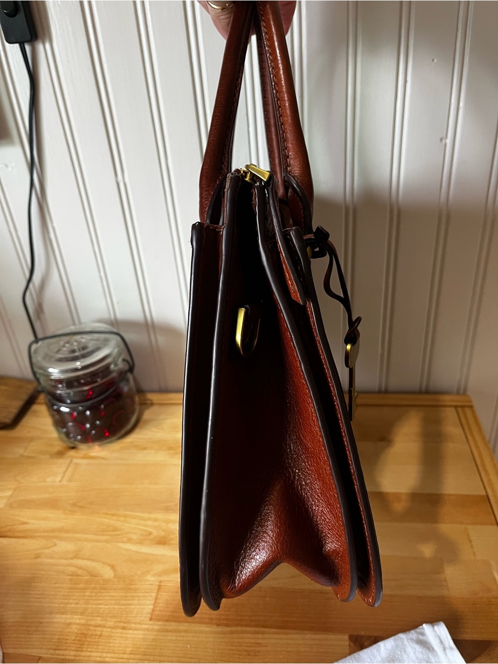 Fossil Ryder Structured Satchel - Picture 5 of 15